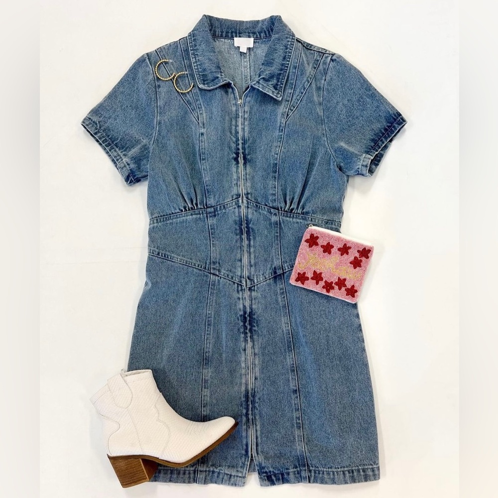 Boutique Denim Dress
